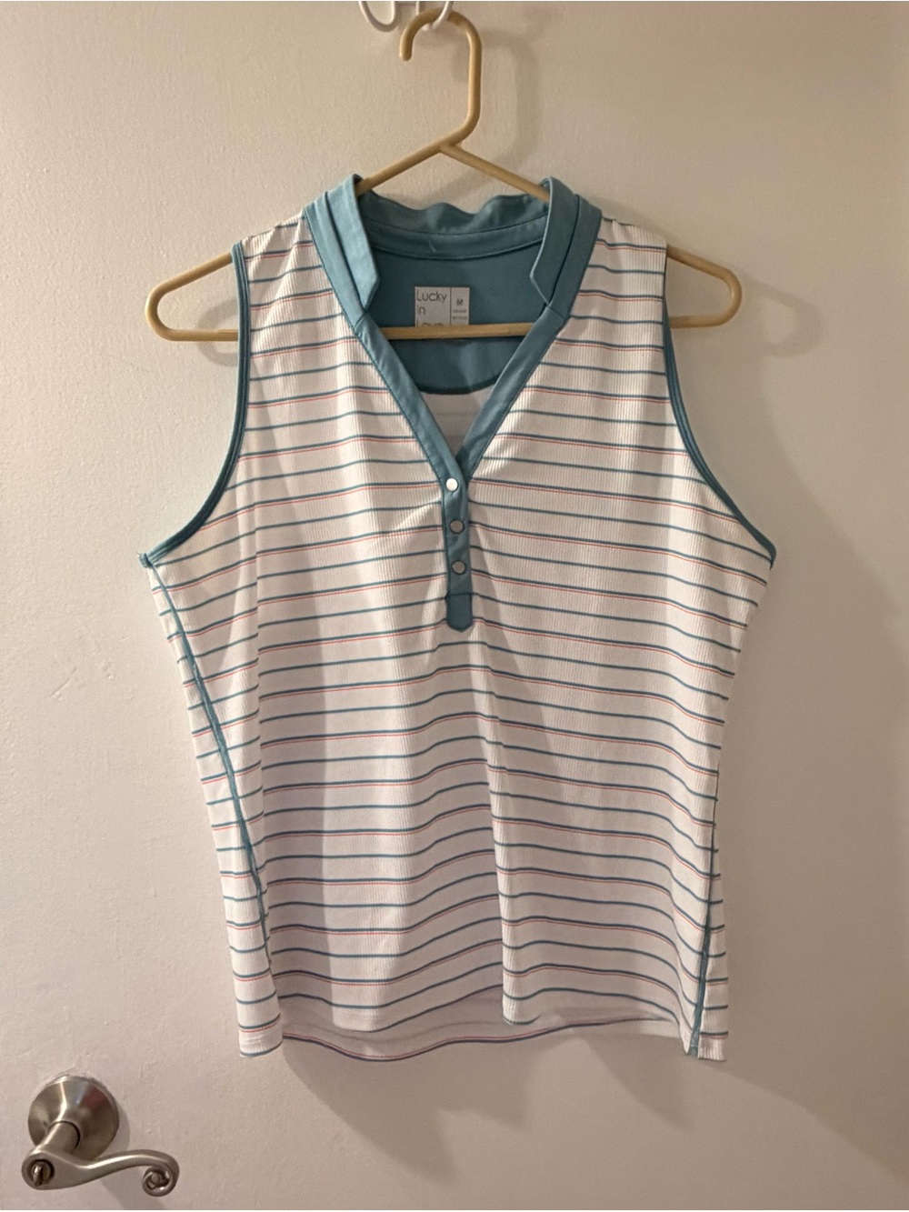 Lucky in Love Golf Tank